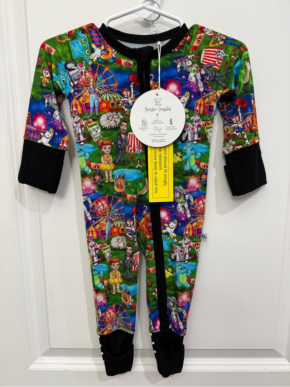 Bamboo Necessities- Toy Story Colorful Carnival Print
